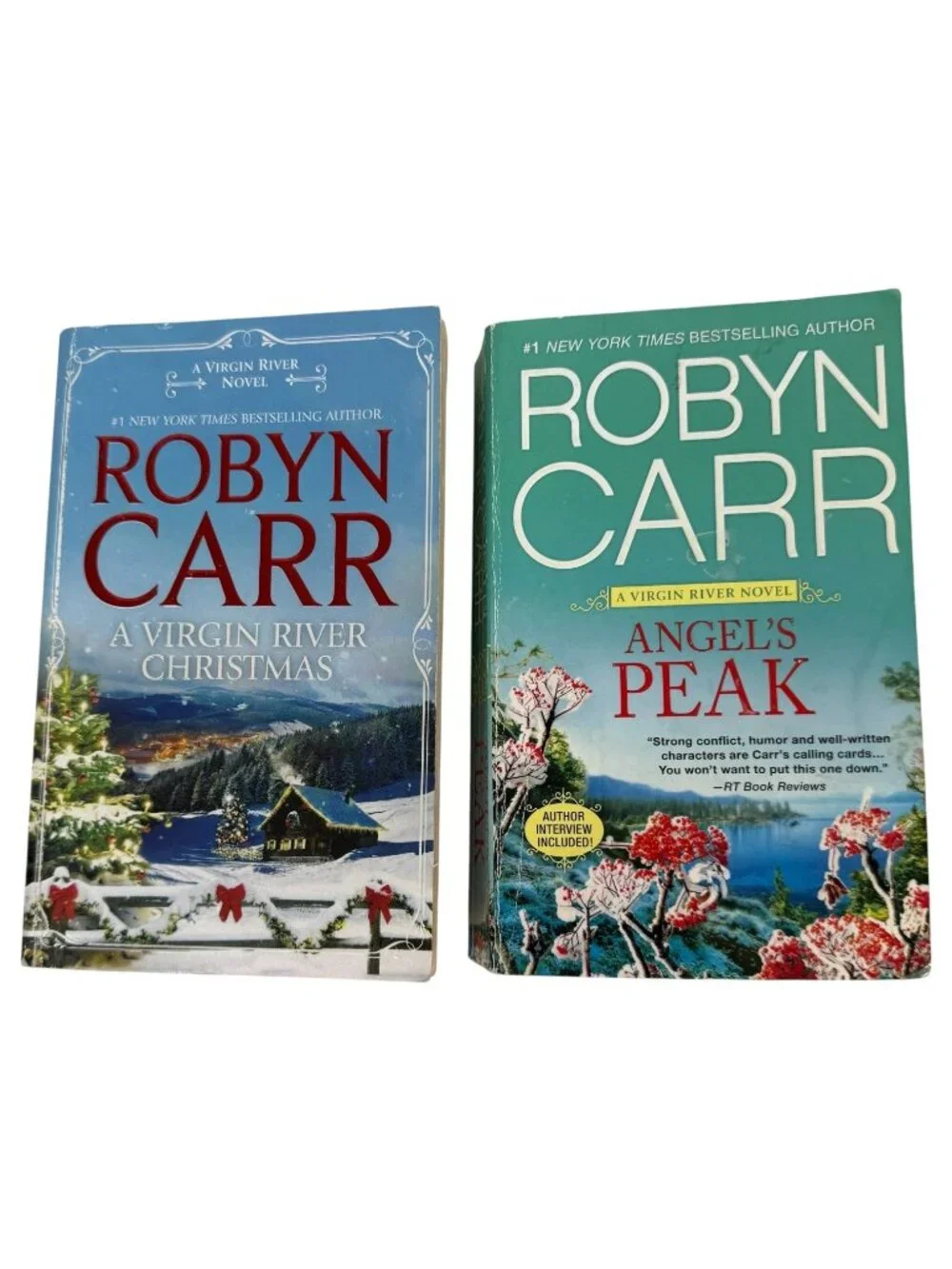 Robyn‎ Carr Virgin River Series Lot Of 5 Paperback Books Set Includes Christmas